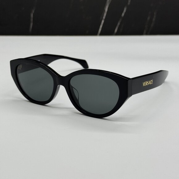 NEW VERSACE VE4495D GB1/87 SUNGLASSES WOMEN BLACK VE4495D GB187 EYEWEAR